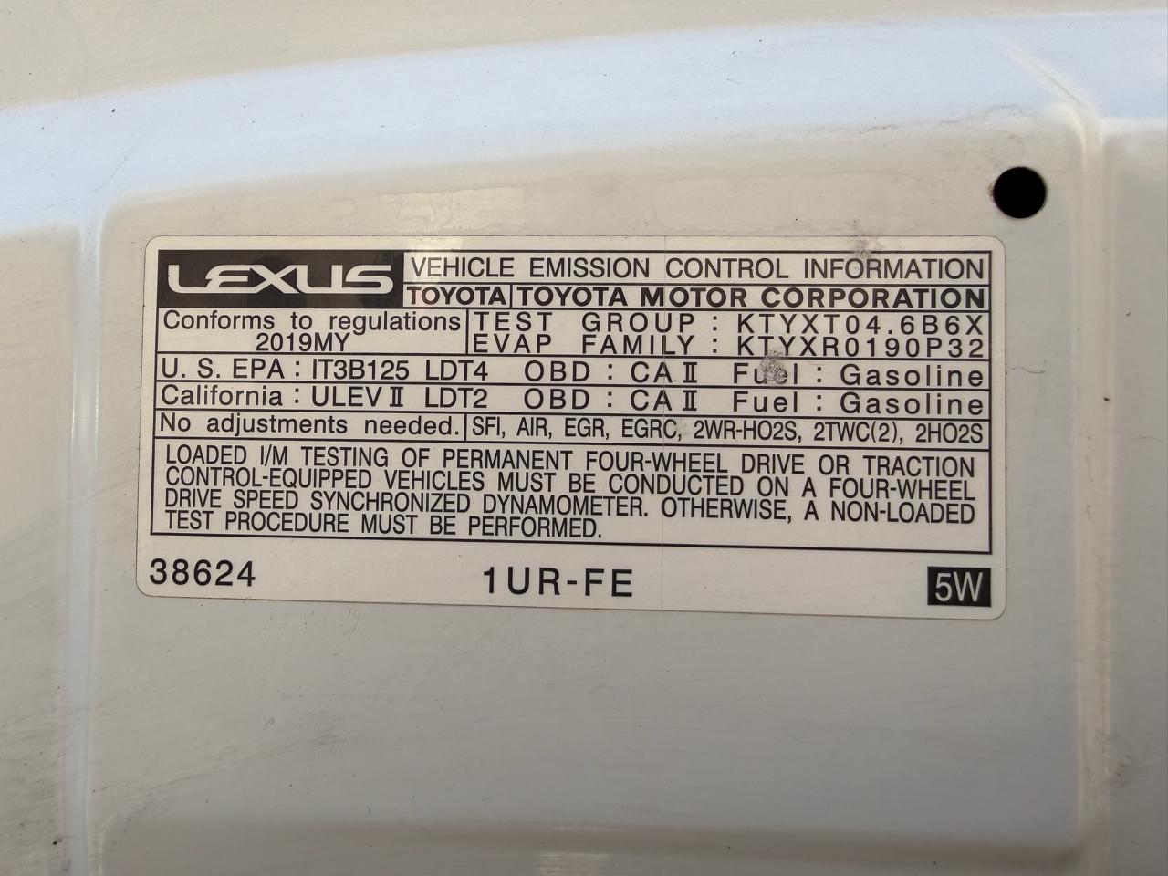 Lexus GX GX 460 4WD 2019