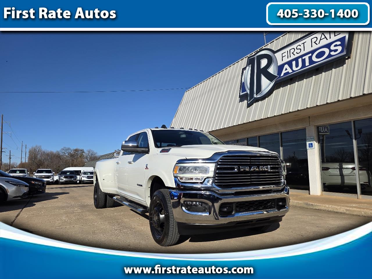 2021 RAM 3500 Laramie 4x4 Crew Cab 8' Box
