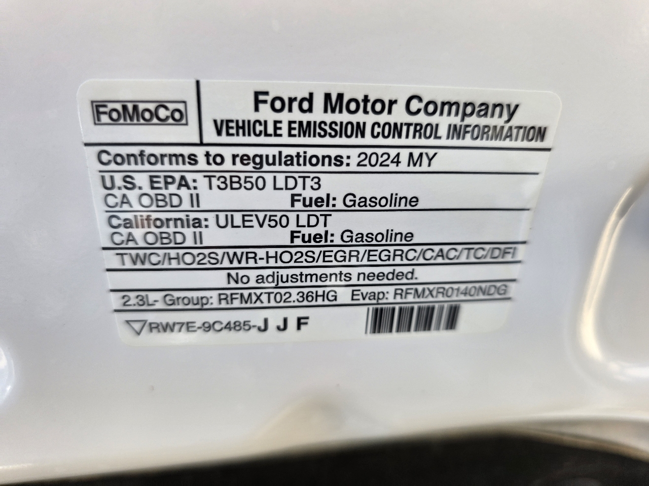 Ford Ranger XLT 4WD SuperCrew 5' Box 2024