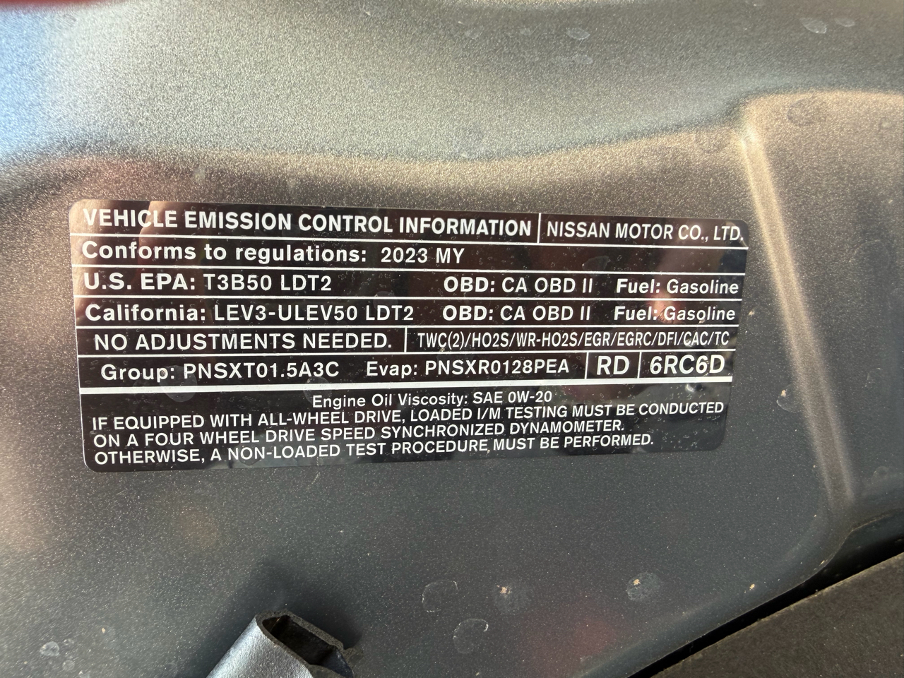 Nissan Rogue FWD SV 2023