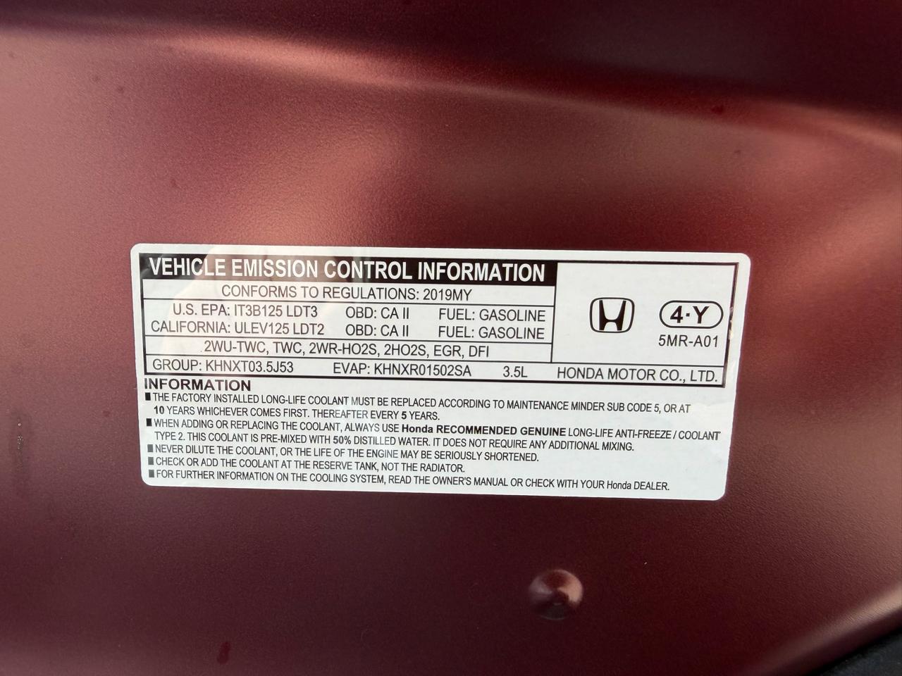 Honda Odyssey EX-L Auto 2019