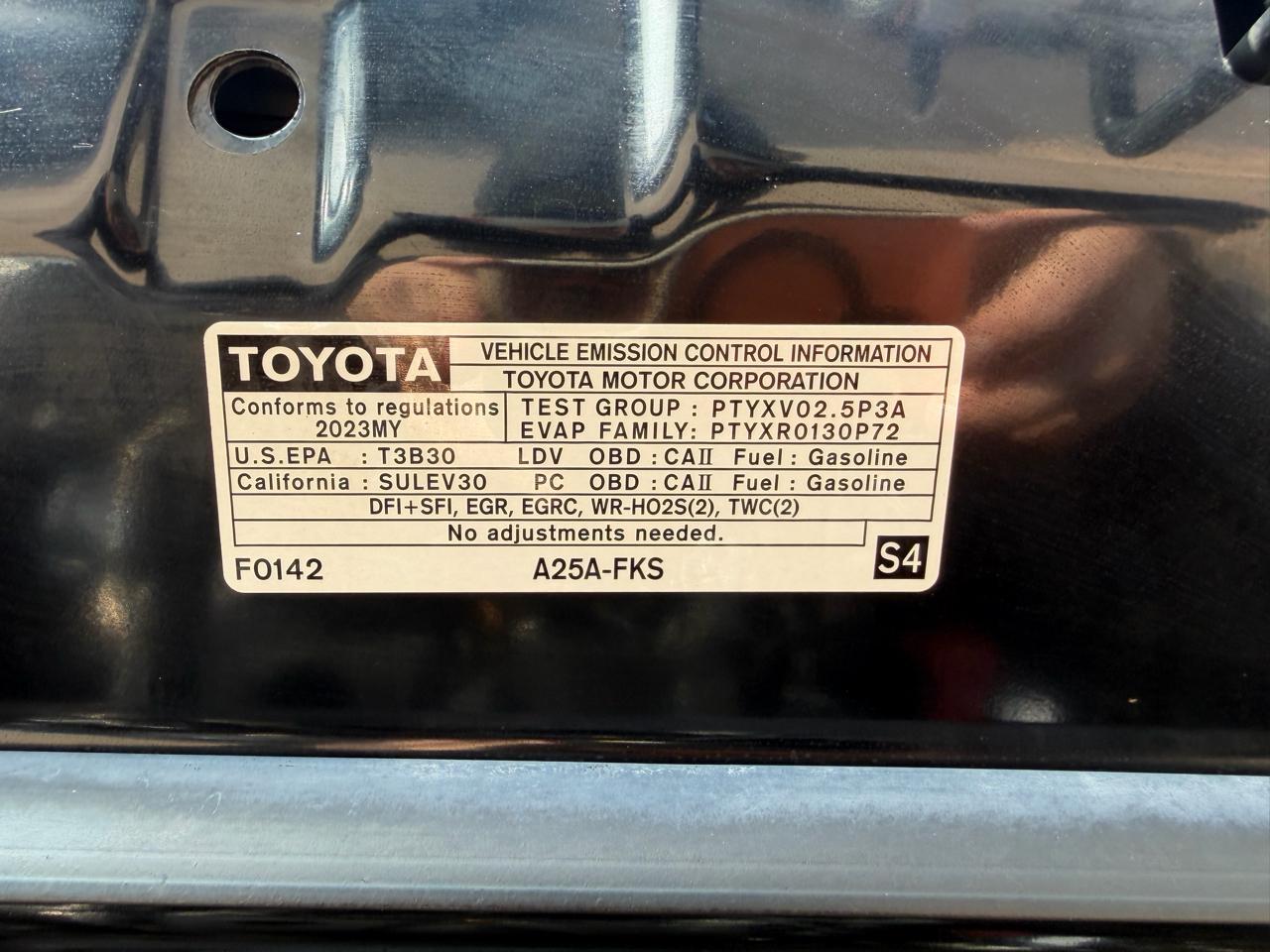 Toyota Camry LE Auto (Natl) 2023