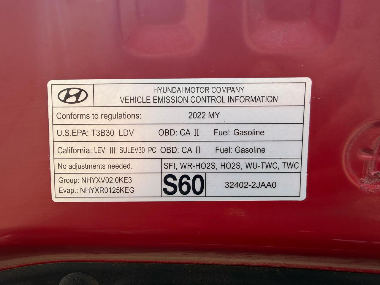 Hyundai Kona SEL Auto FWD 2022