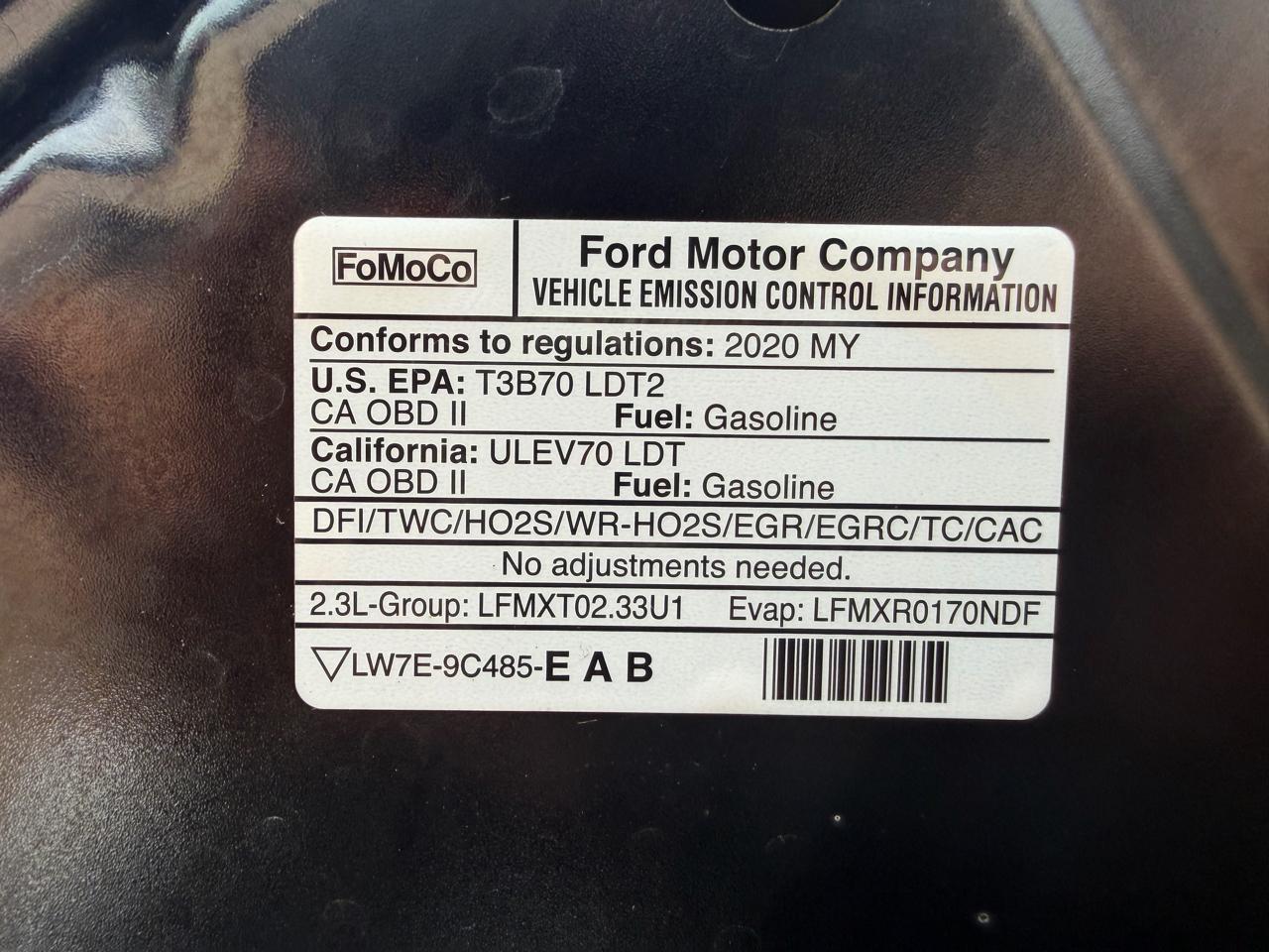 Ford Explorer Limited RWD 2020