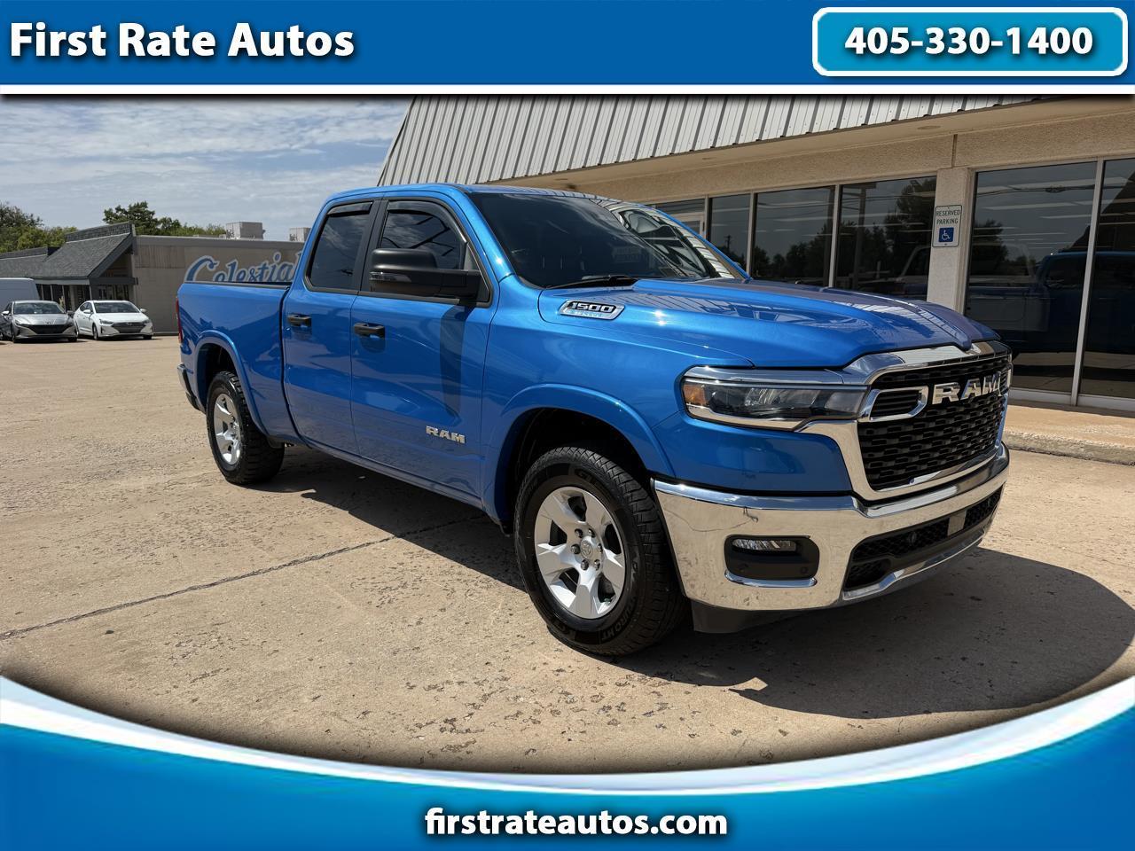 2025 RAM 1500 Big Horn 4x4 Quad Cab 6'4" Box
