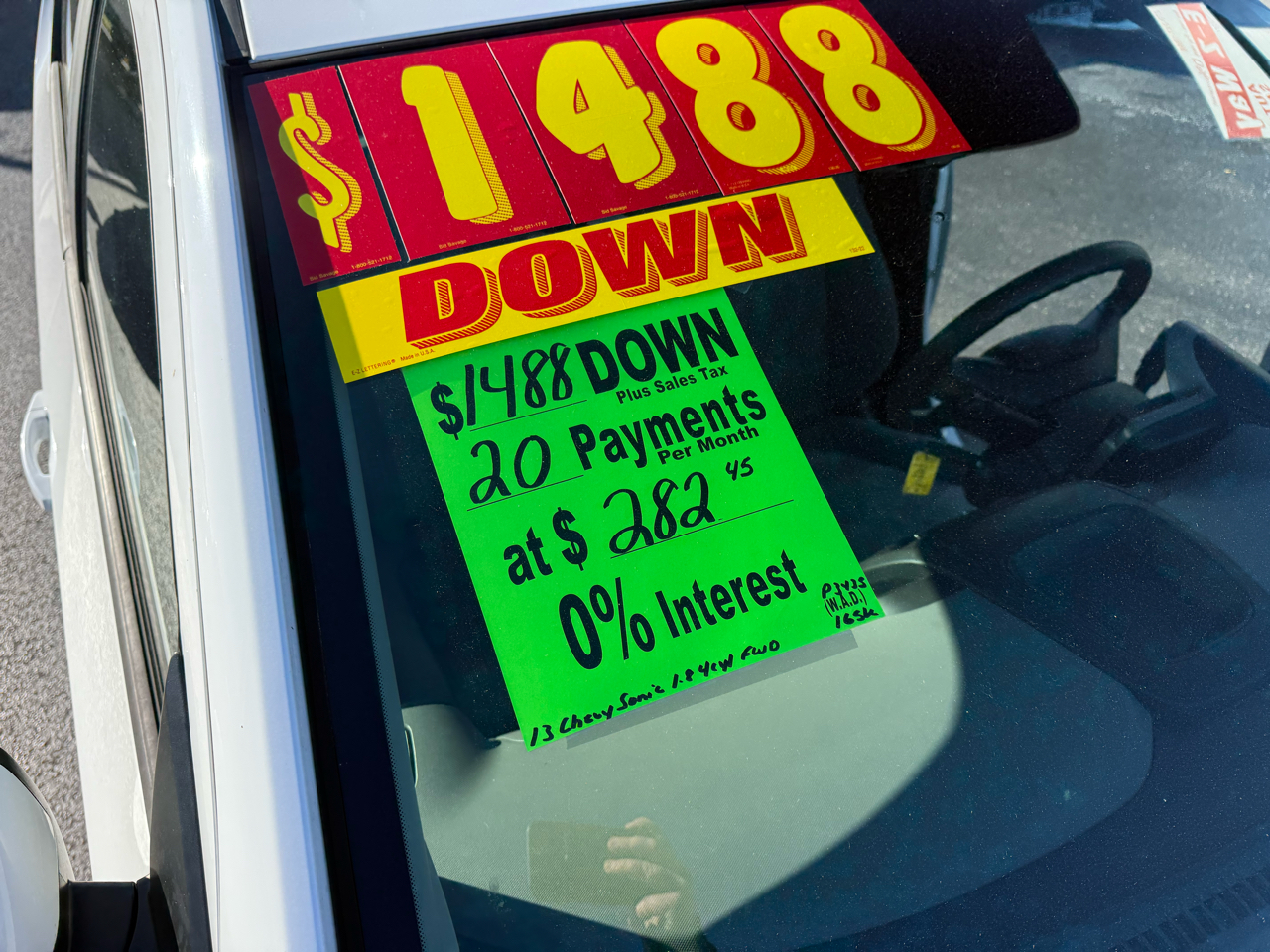 Chevrolet Sonic LS Auto 5-Door 2013