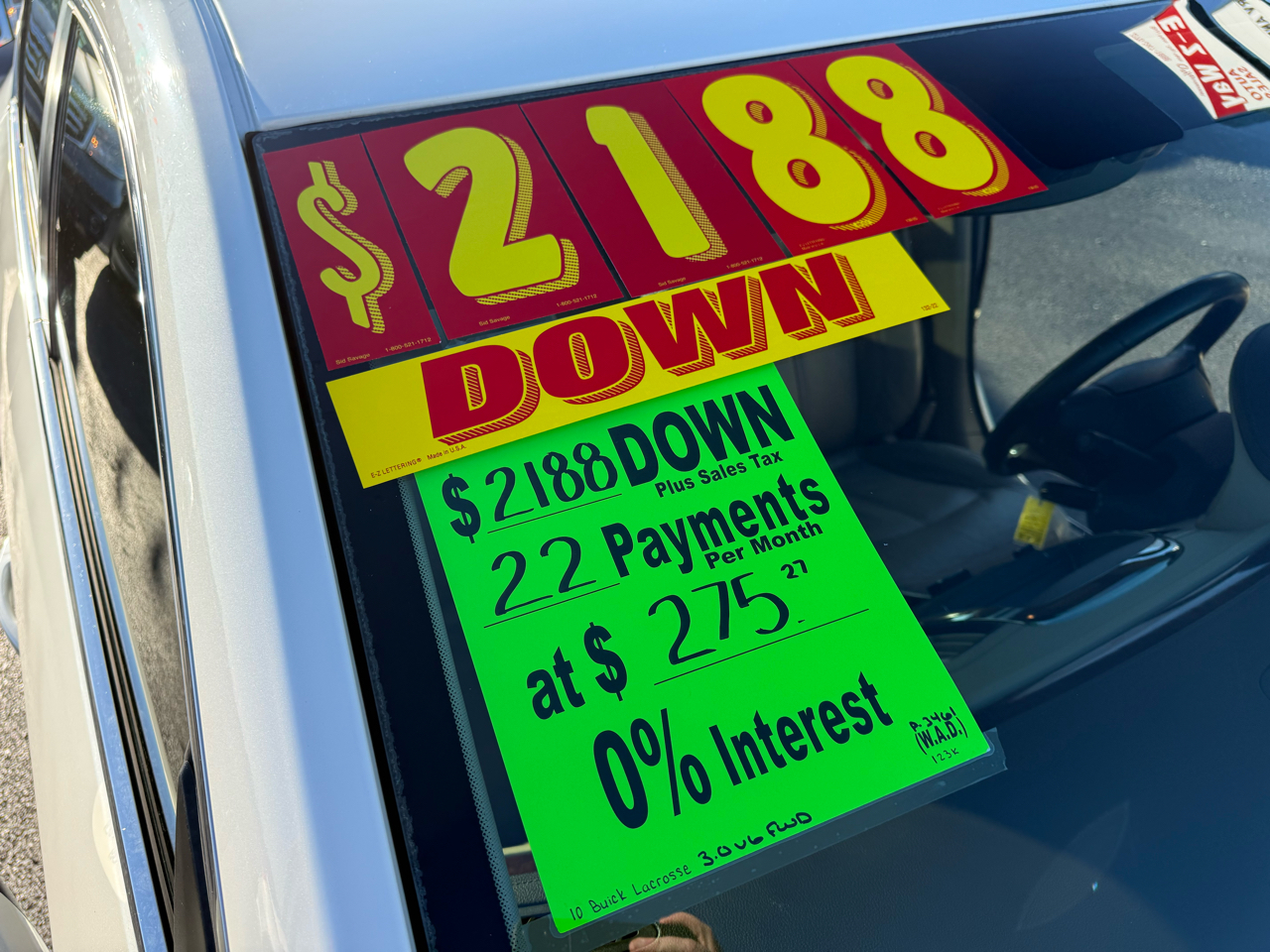 Buick LaCrosse CXL FWD 2010