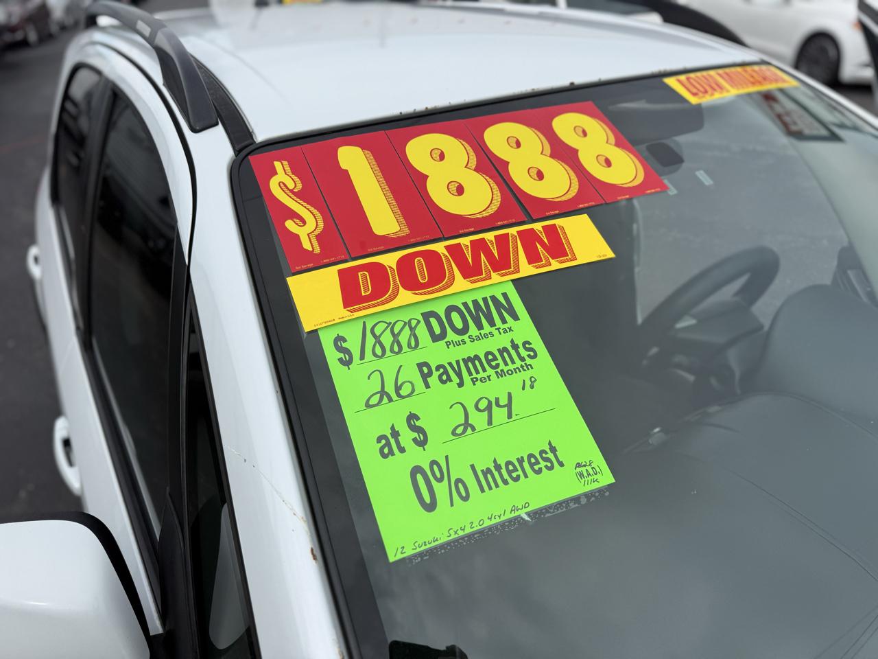 Suzuki SX4 Crossover Premium AWD 2012
