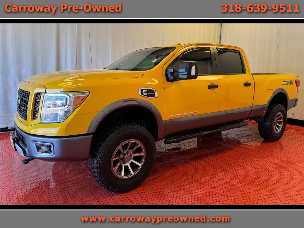 Nissan Titan XD 4WD Crew Cab PRO-4X Diesel 2016