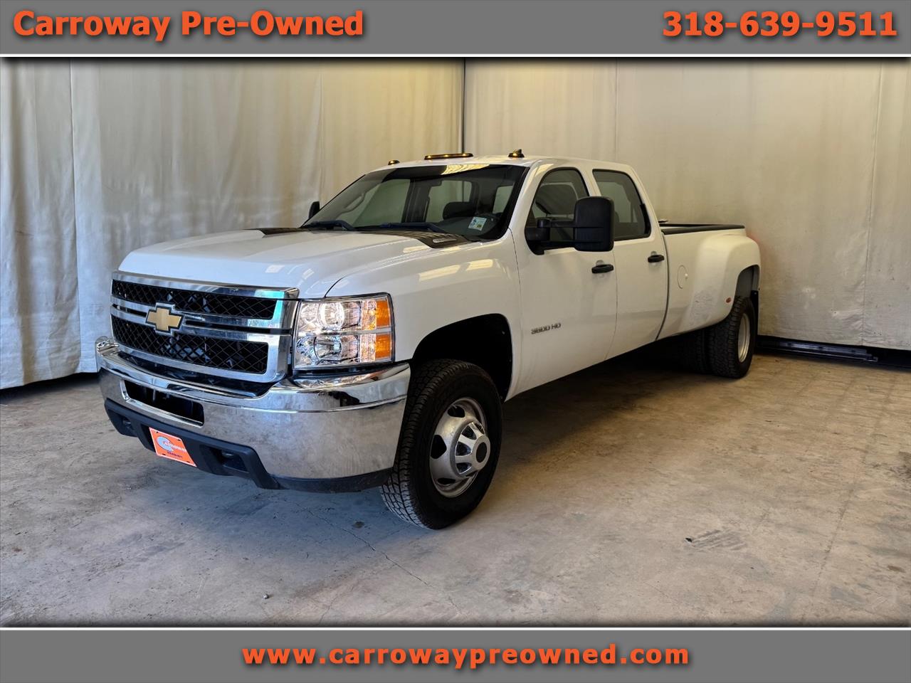 2012 Chevrolet Silverado 3500HD 4WD Crew Cab 167.7" Work Truck