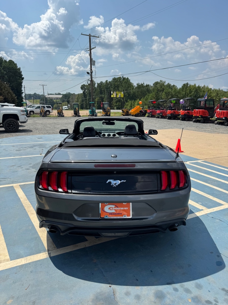 Ford Mustang EcoBoost Premium Convertible 2018 Ford Mustang EcoBoost Premium Convertible 2018