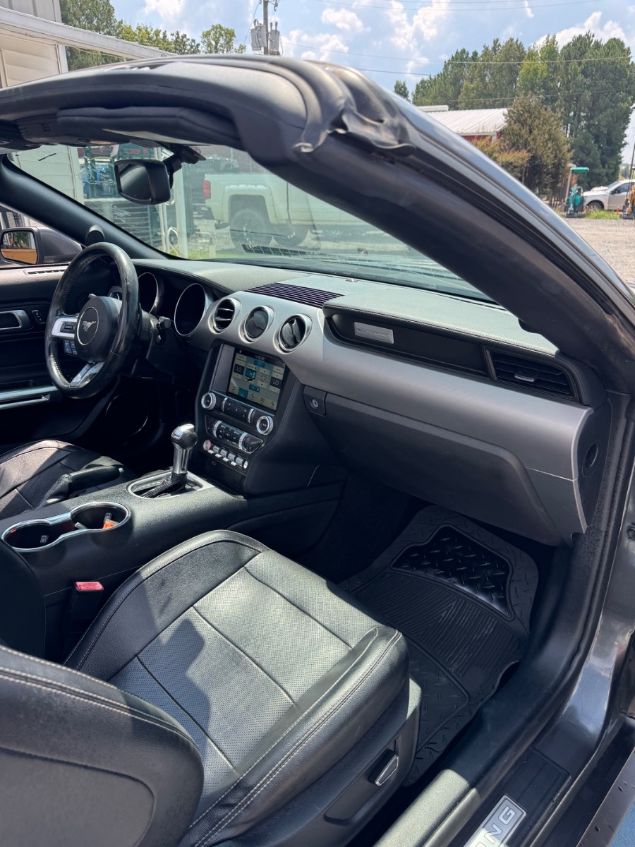 Ford Mustang EcoBoost Premium Convertible 2018 Ford Mustang EcoBoost Premium Convertible 2018