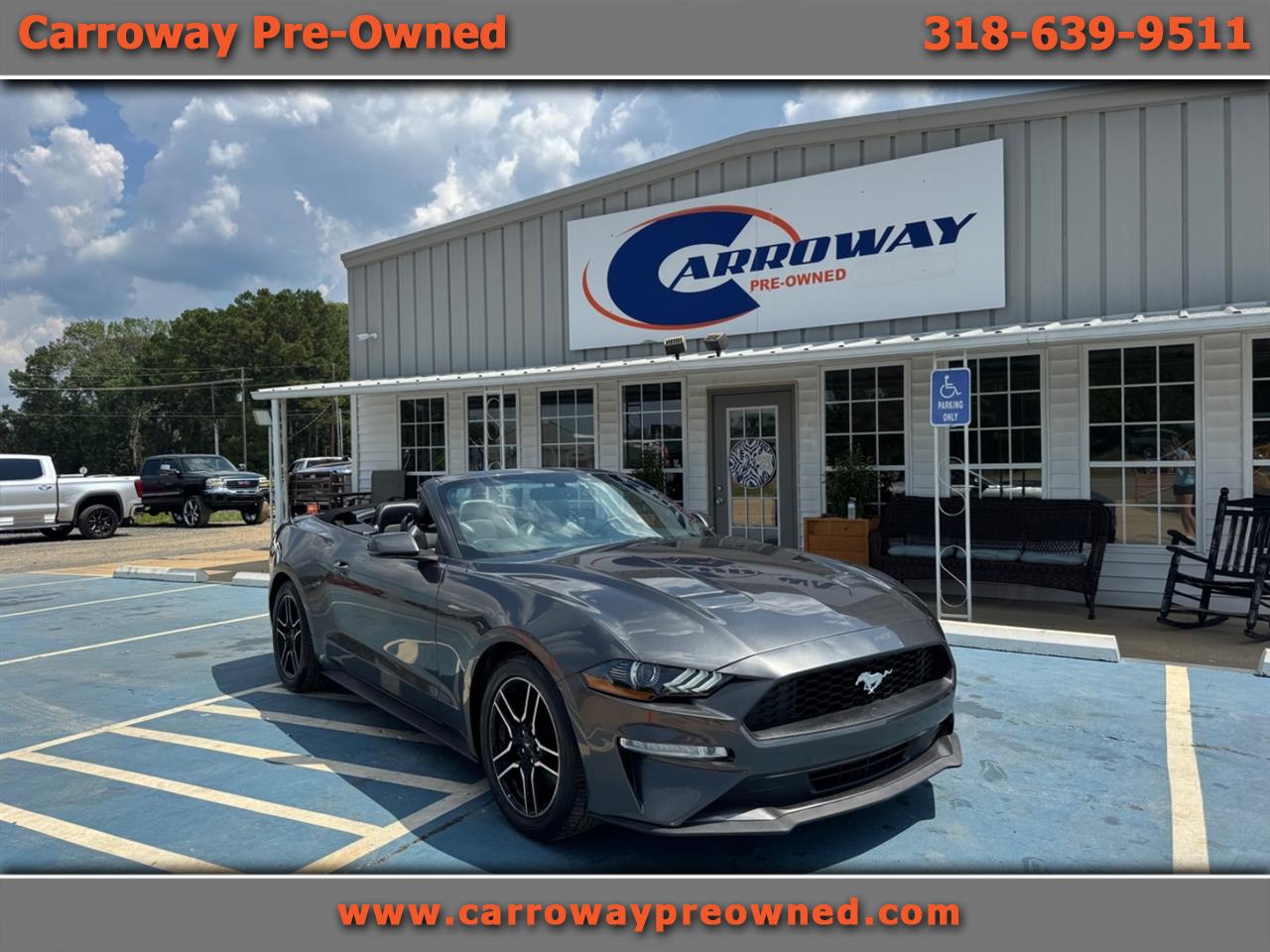 Ford Mustang EcoBoost Premium Convertible 2018 Ford Mustang EcoBoost Premium Convertible 2018