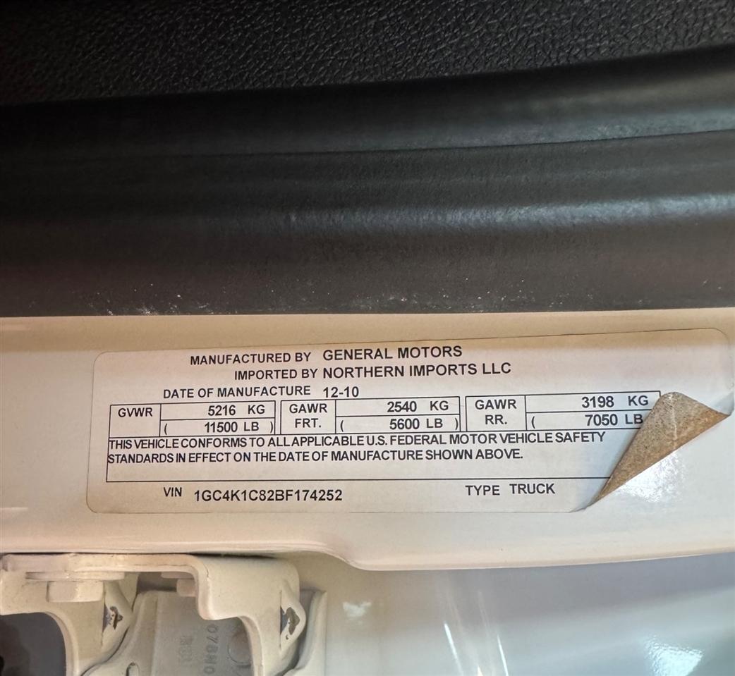 Chevrolet Silverado 3500HD 4WD Crew Cab 153.7" SRW LTZ 2011