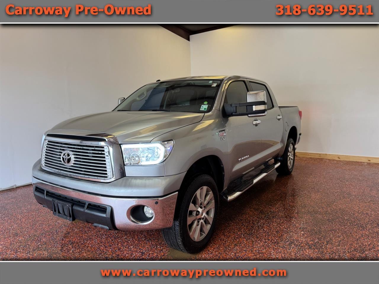Toyota Tundra 4WD Truck CrewMax 5.7L FFV V8 6-Spd AT LTD (Natl) 2012