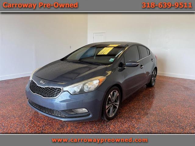 Gravity Blue 2015 Kia Forte EX Sedan Front-Wheel Drive Automatic