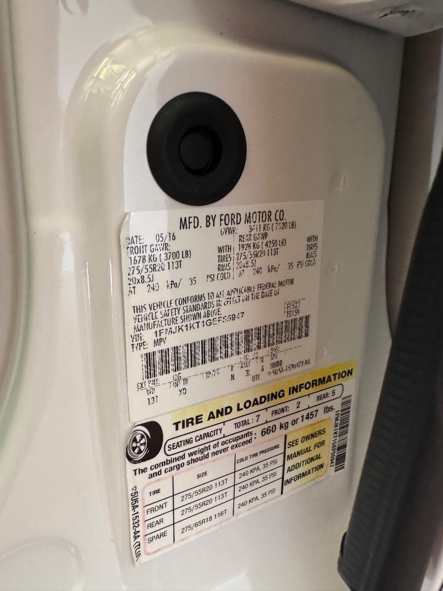 Ford Expedition EL 2WD 4dr Limited 2016