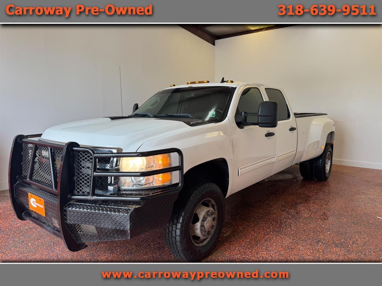 2011 Chevrolet Silverado 3500HD 4WD Crew Cab 167.7" DRW LT