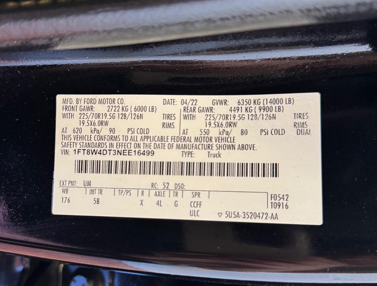 Ford Super Duty F-450 DRW King Ranch 4WD Crew Cab 8' Box 2022