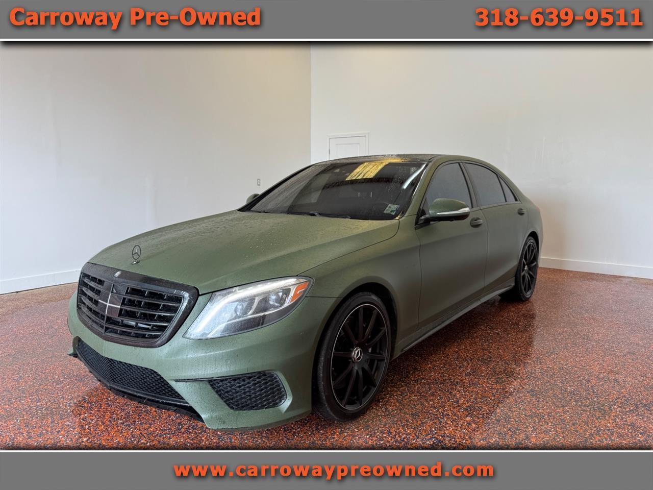 2014 Mercedes-Benz S-Class 4dr Sdn S 63 AMG 4MATIC