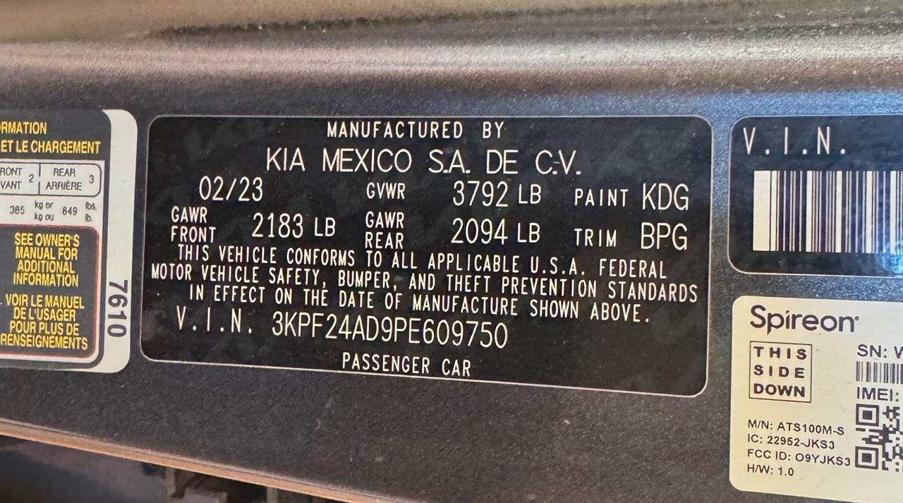 Kia Forte LXS IVT 2023