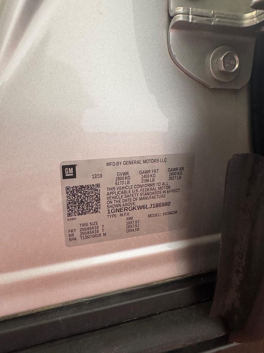 Chevrolet Traverse FWD 4dr LT Cloth w/1LT 2020