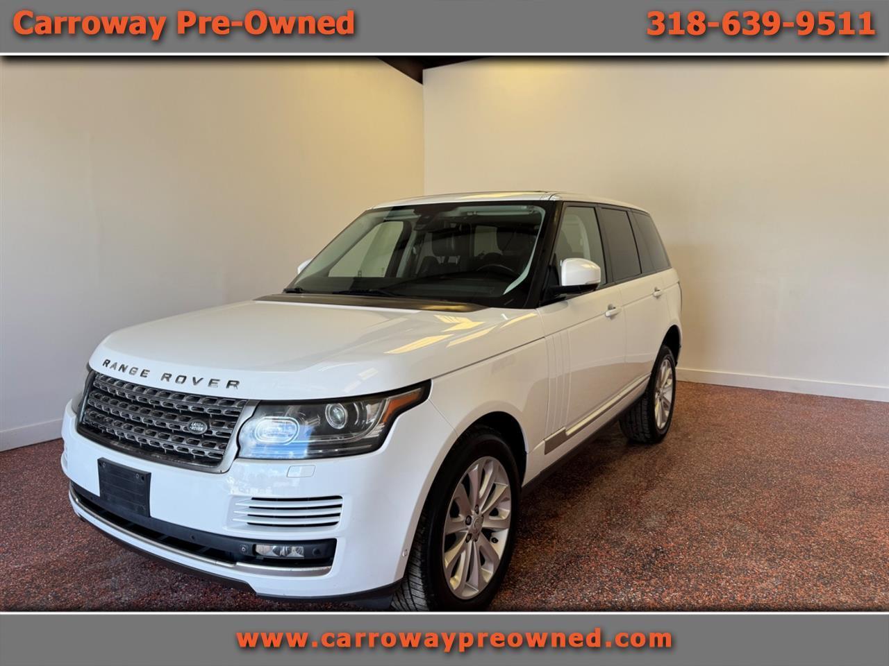 2015 Land Rover Range Rover 4WD 4dr HSE