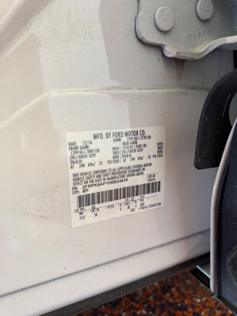 Ford Edge Sport AWD 2017