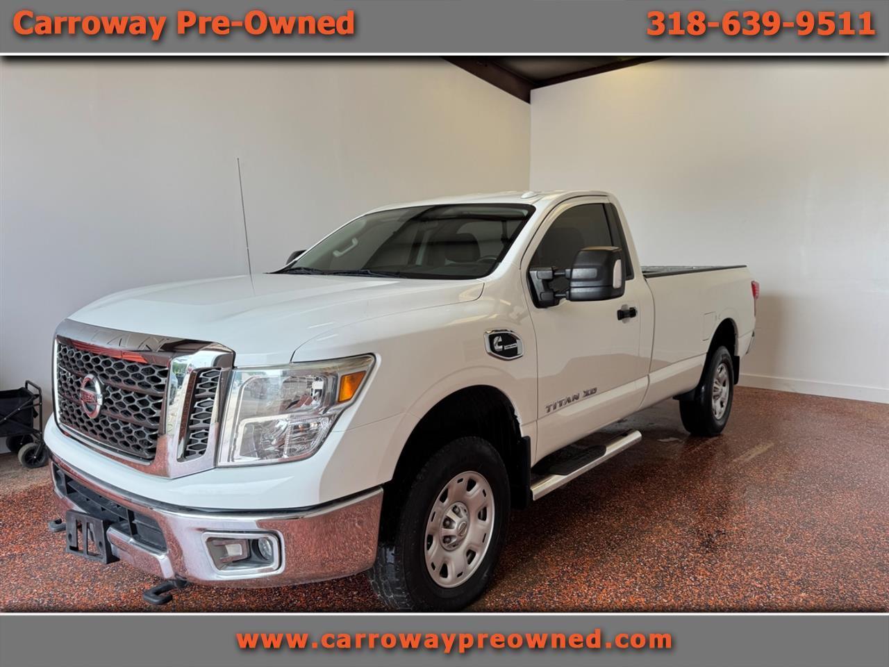 Nissan Titan XD 4x4 Diesel Single Cab SV 2017