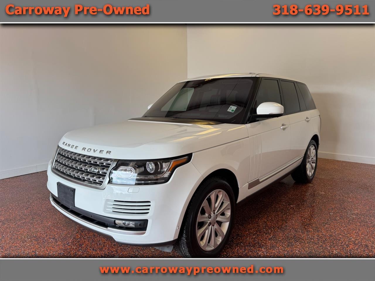 Land Rover Range Rover 4WD 4dr HSE 2016