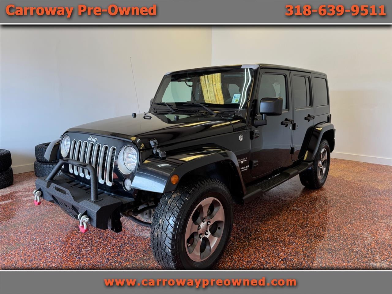 Jeep Wrangler Unlimited 4WD 4dr Sahara 2017