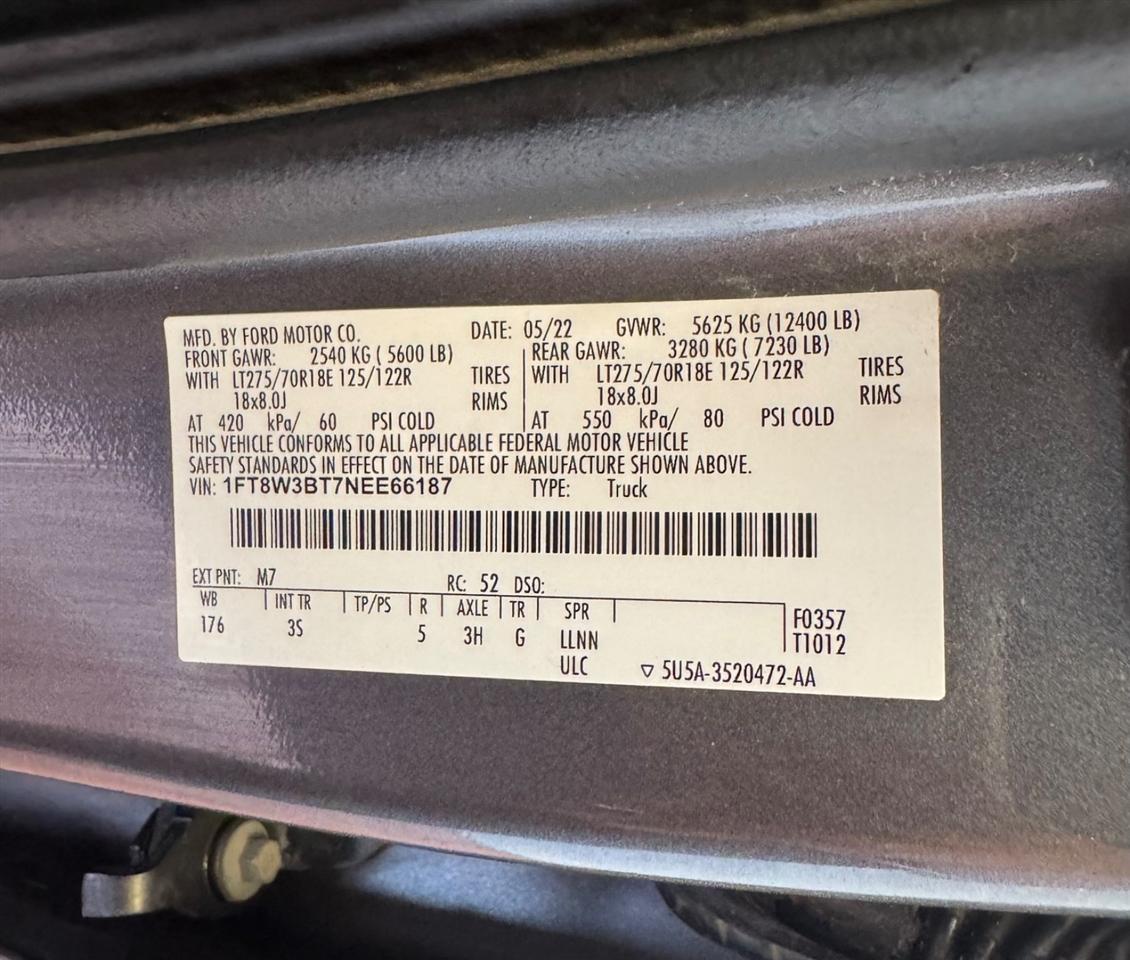 Ford Super Duty F-350 SRW King Ranch 4WD Crew Cab 8' Box 2022