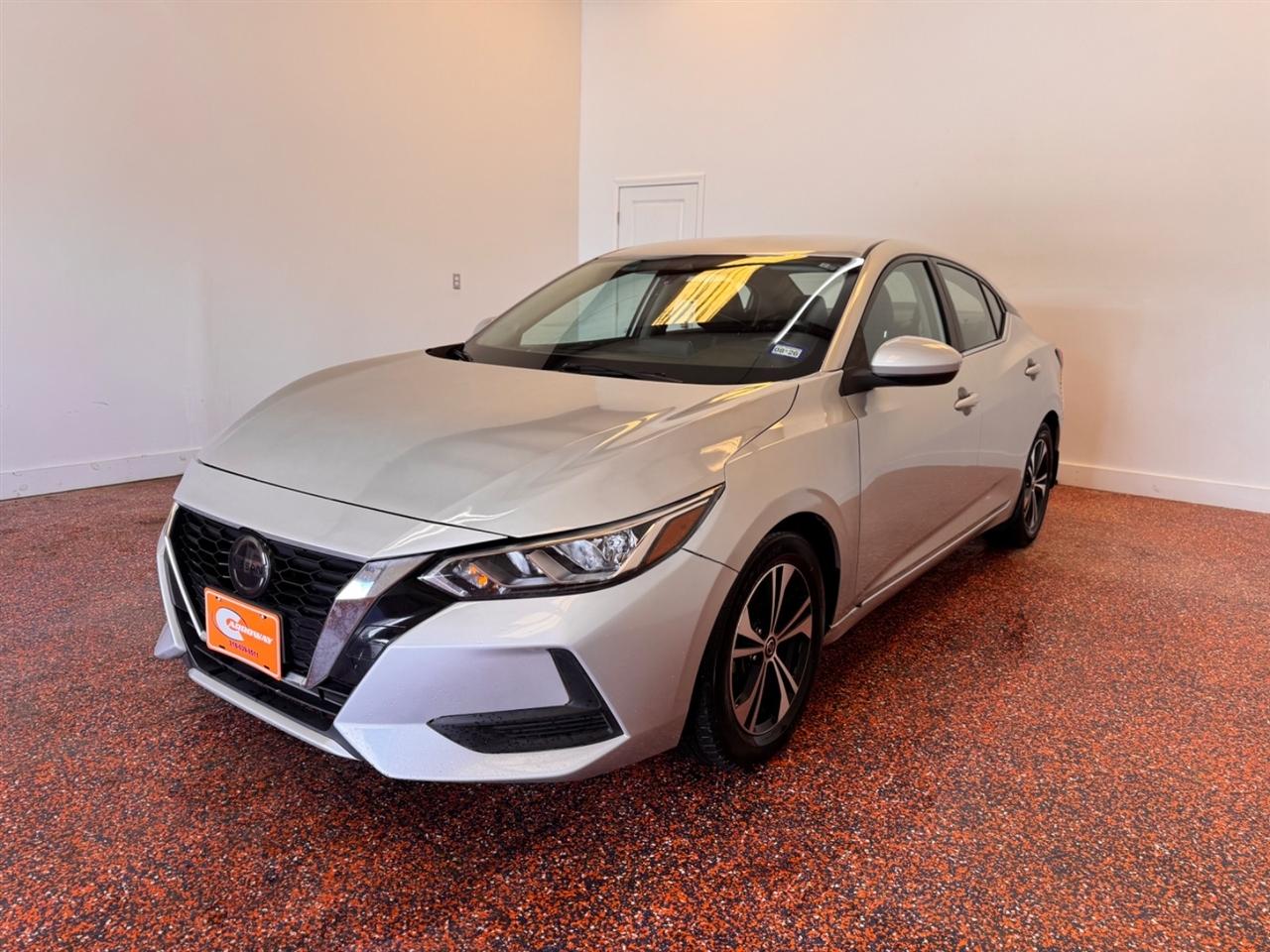 BRILLIANT SILVER METALLIC 2021 Nissan Sentra Sedan Front-Wheel Drive Automatic
