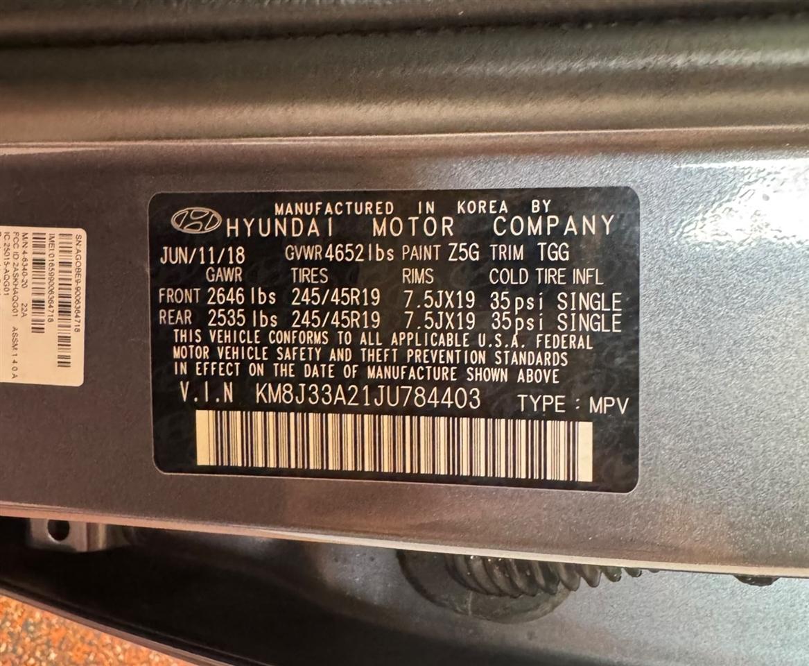 Hyundai Tucson Value FWD 2018
