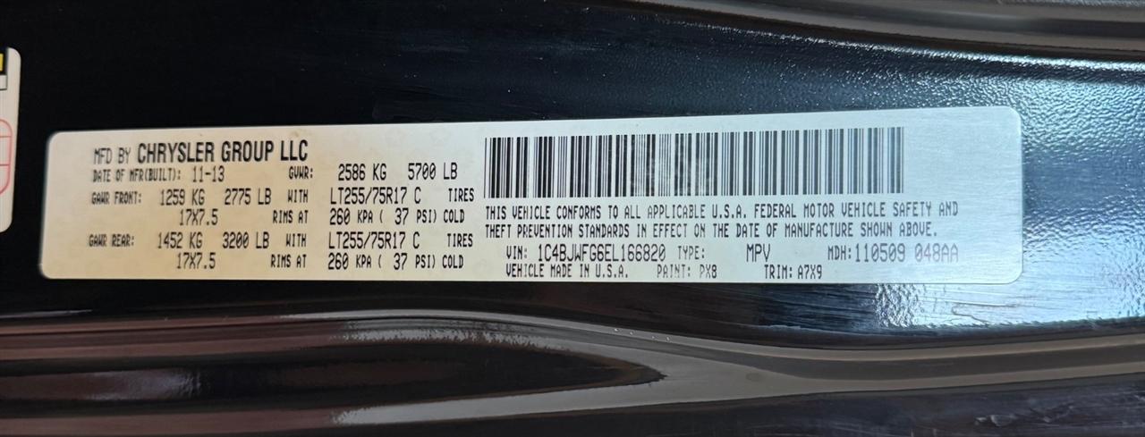 Jeep Wrangler Unlimited 4WD 4dr Rubicon 2014