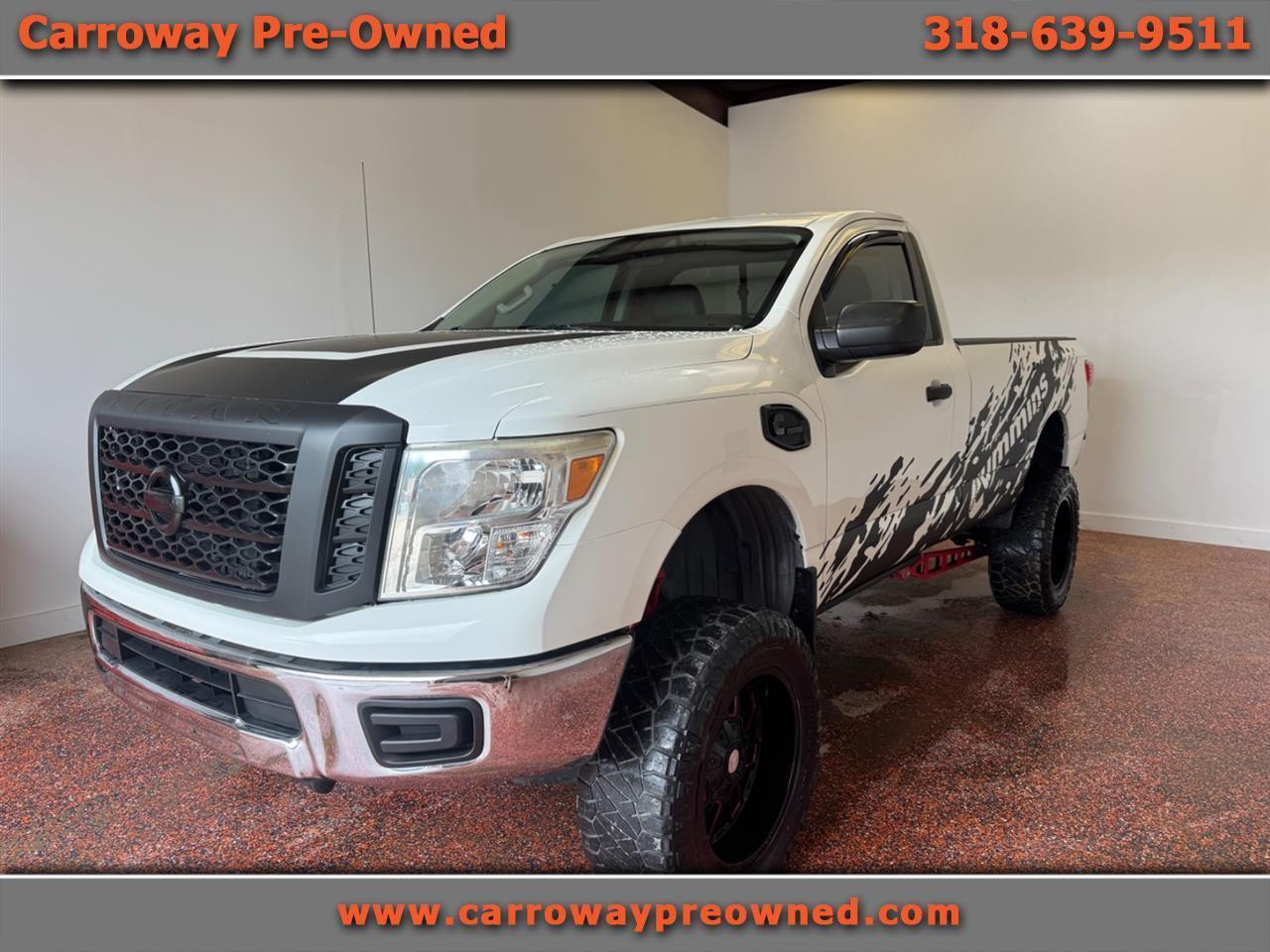 2017 Nissan Titan XD 4x4 Diesel Single Cab S