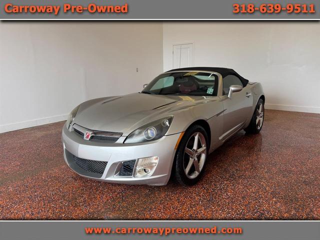 Blue 2007 Saturn Sky Convertible Rear-Wheel Drive Automatic
