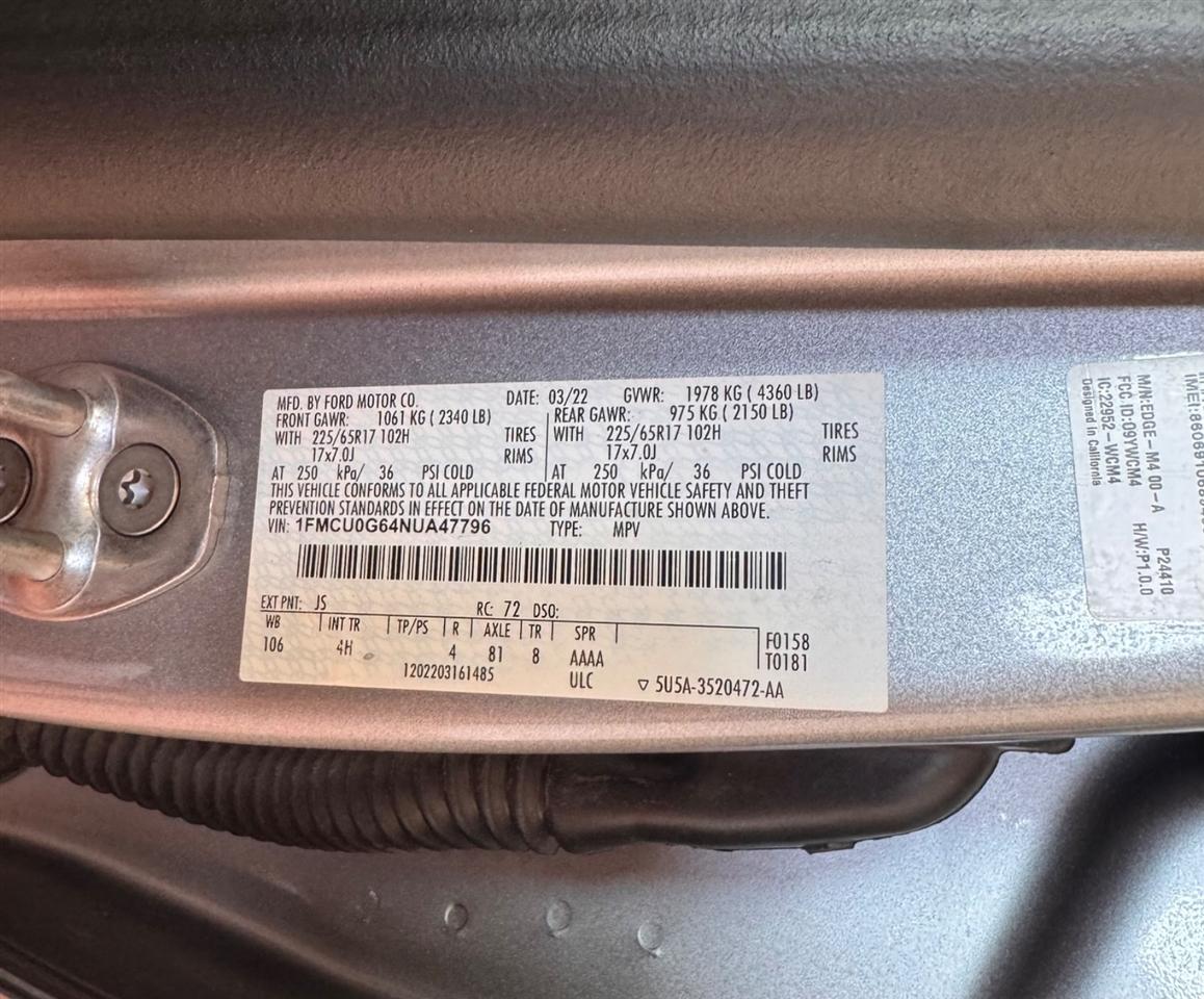 Ford Escape SE FWD 2022