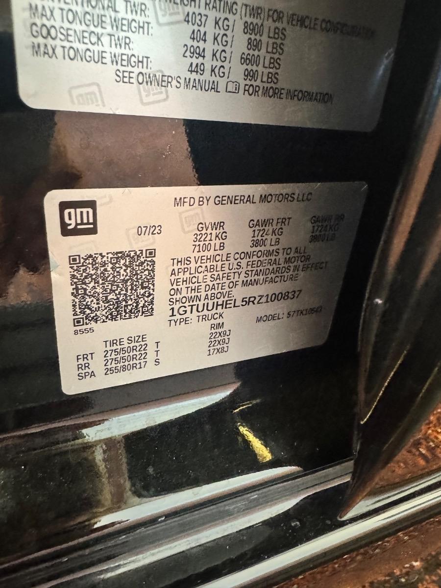GMC Sierra 1500 4WD Crew Cab 147" Denali Ultimate 2024