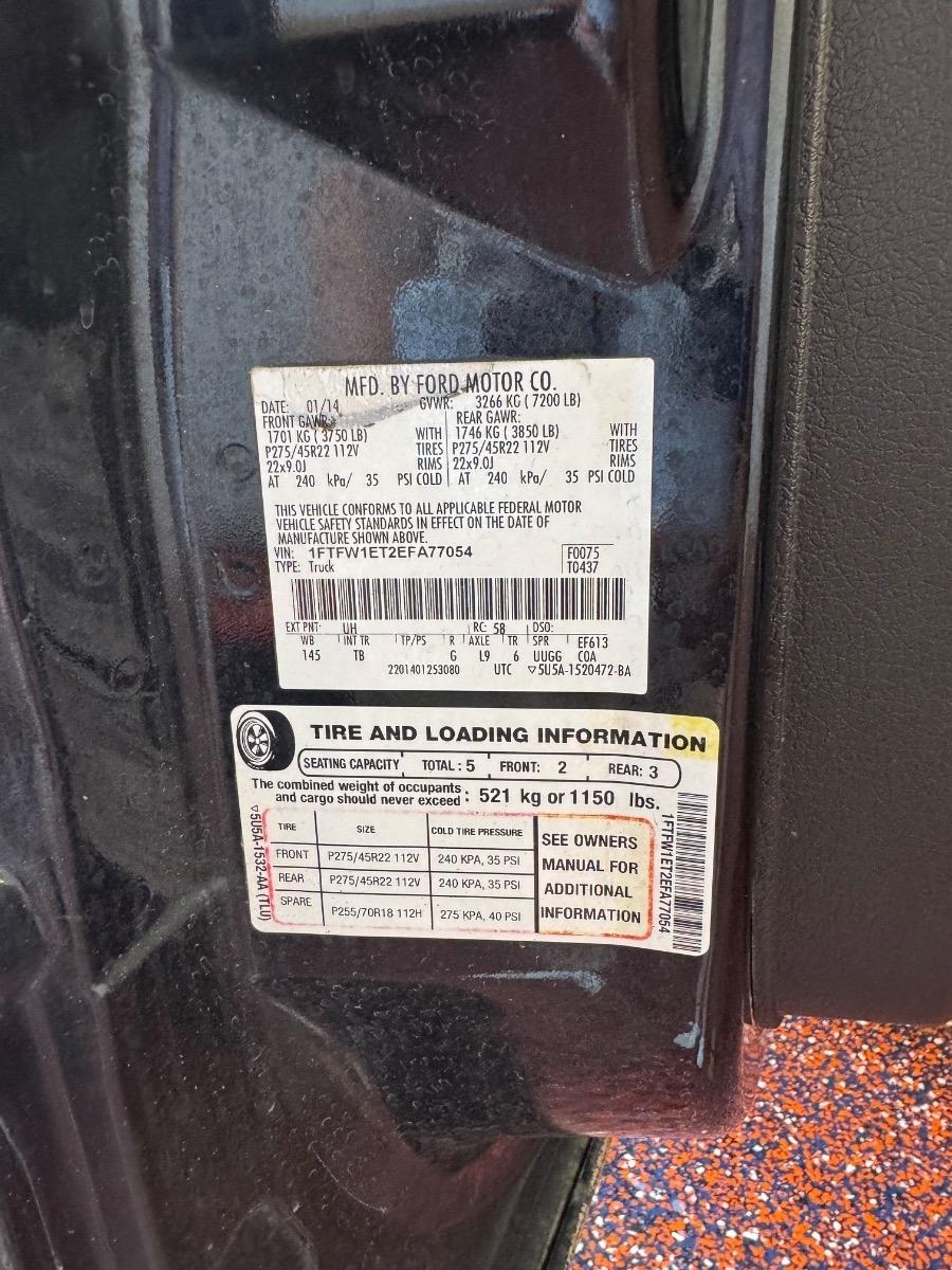 Ford F-150 4WD SuperCrew 145" XL 2014