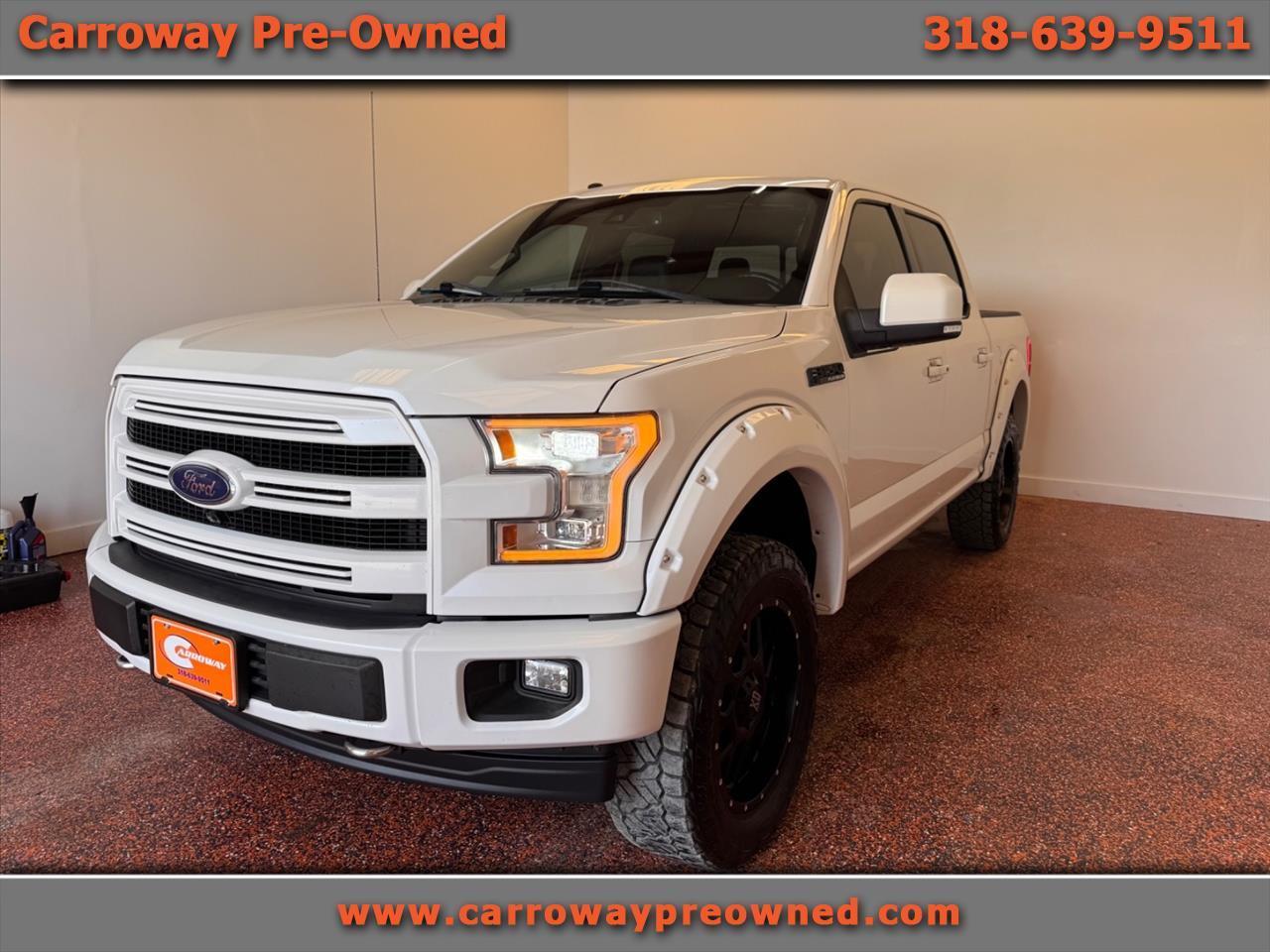 2016 Ford F-150 4WD SuperCrew 145" XLT