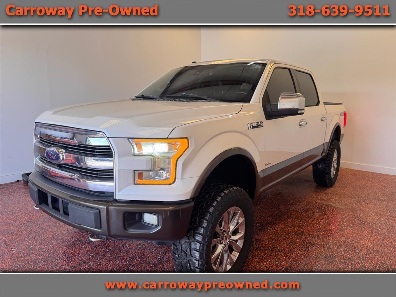 2016 Ford F-150 4WD SuperCrew 145" XLT