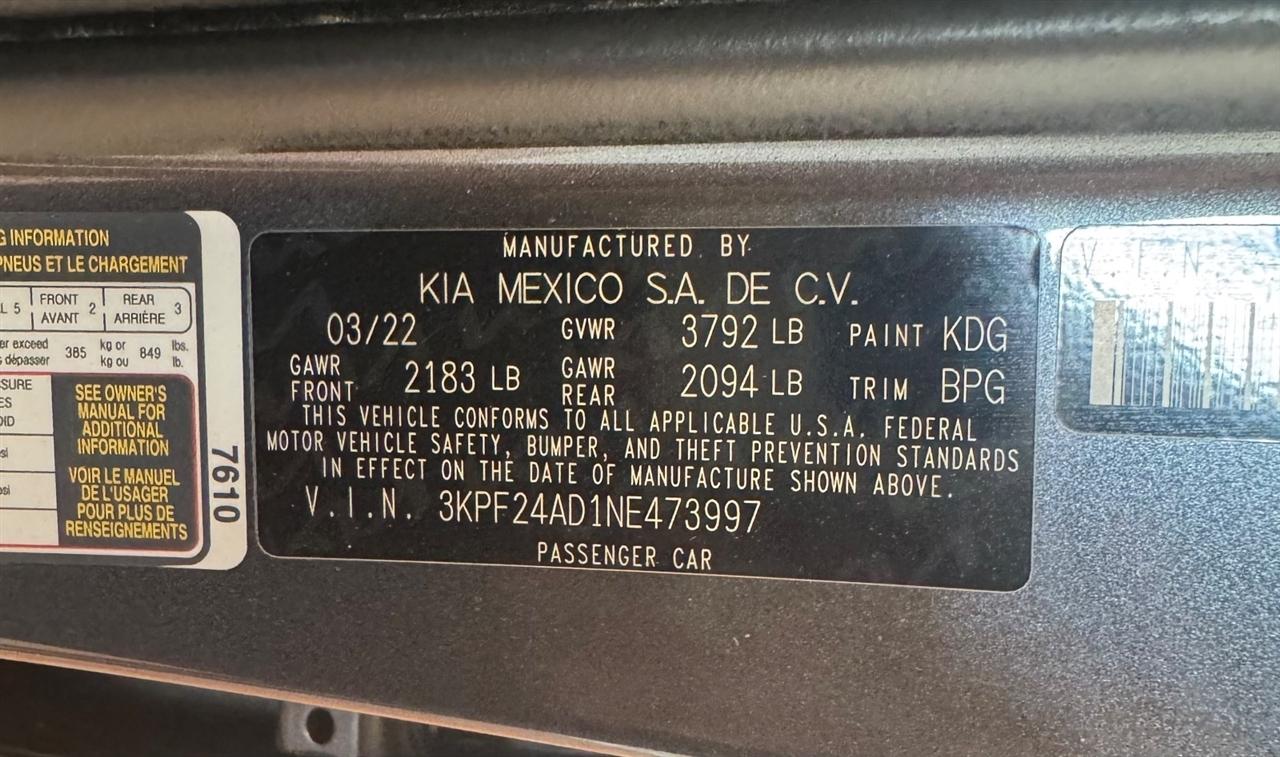 Kia Forte LXS IVT 2022