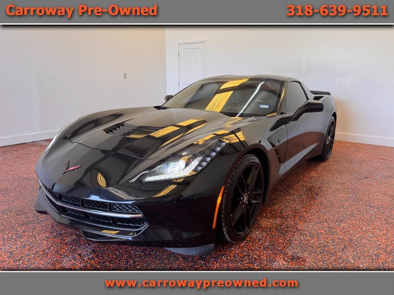 2015 Chevrolet Corvette 2dr Stingray Z51 Cpe w/3LT