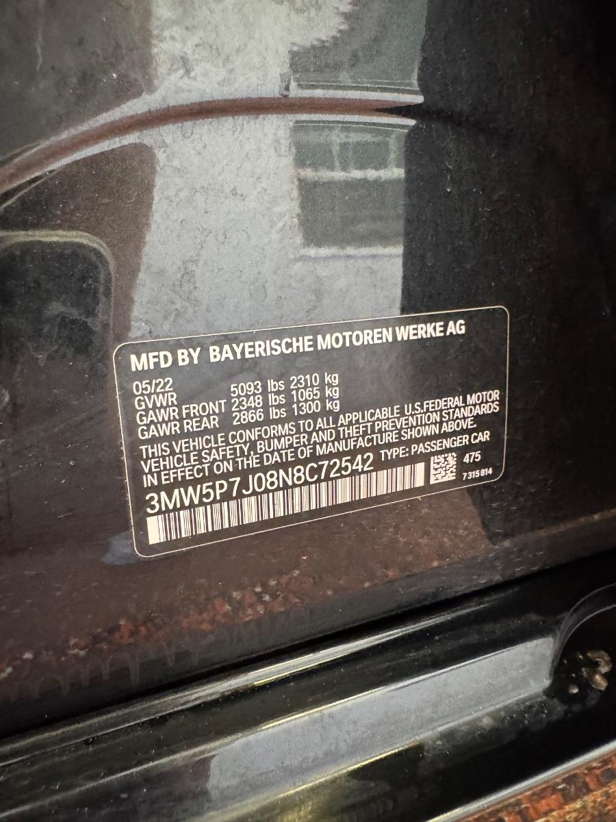 BMW 3 Series 330e Plug-In Hybrid North America 2022