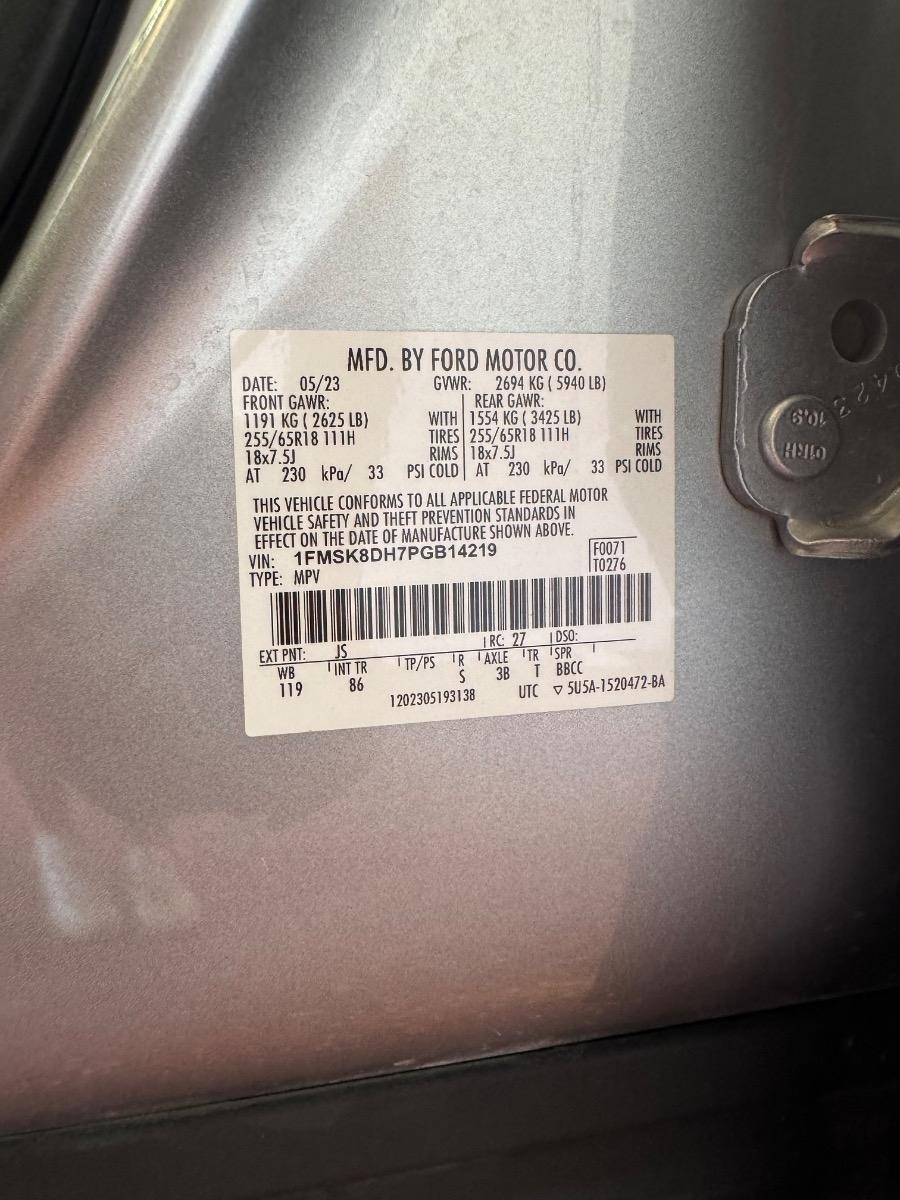 Ford Explorer XLT 4WD 2023
