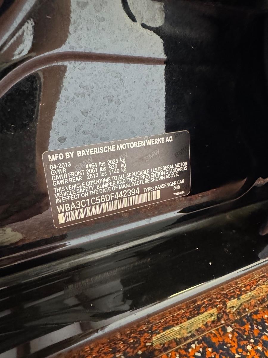 BMW 3 Series 4dr Sdn 328i RWD SULEV 2013