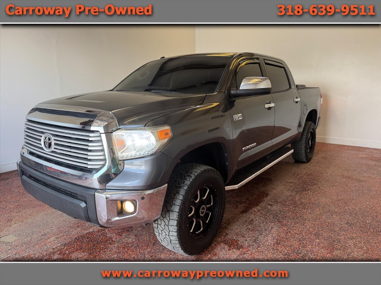 Toyota Tundra 4WD Limited CrewMax 5.5' Bed 5.7L FFV (Natl) 2017