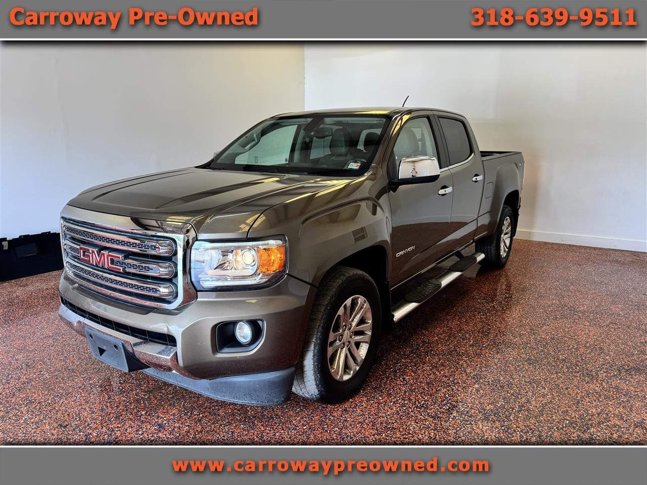 Brown 2016 GMC Canyon Pickup Truck Four-Wheel Drive Automatic