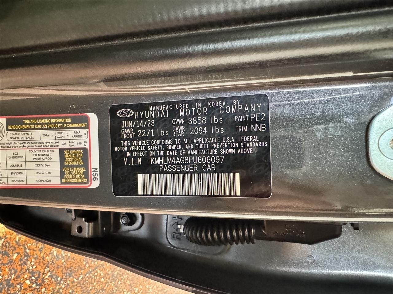 Hyundai Elantra SEL IVT 2023